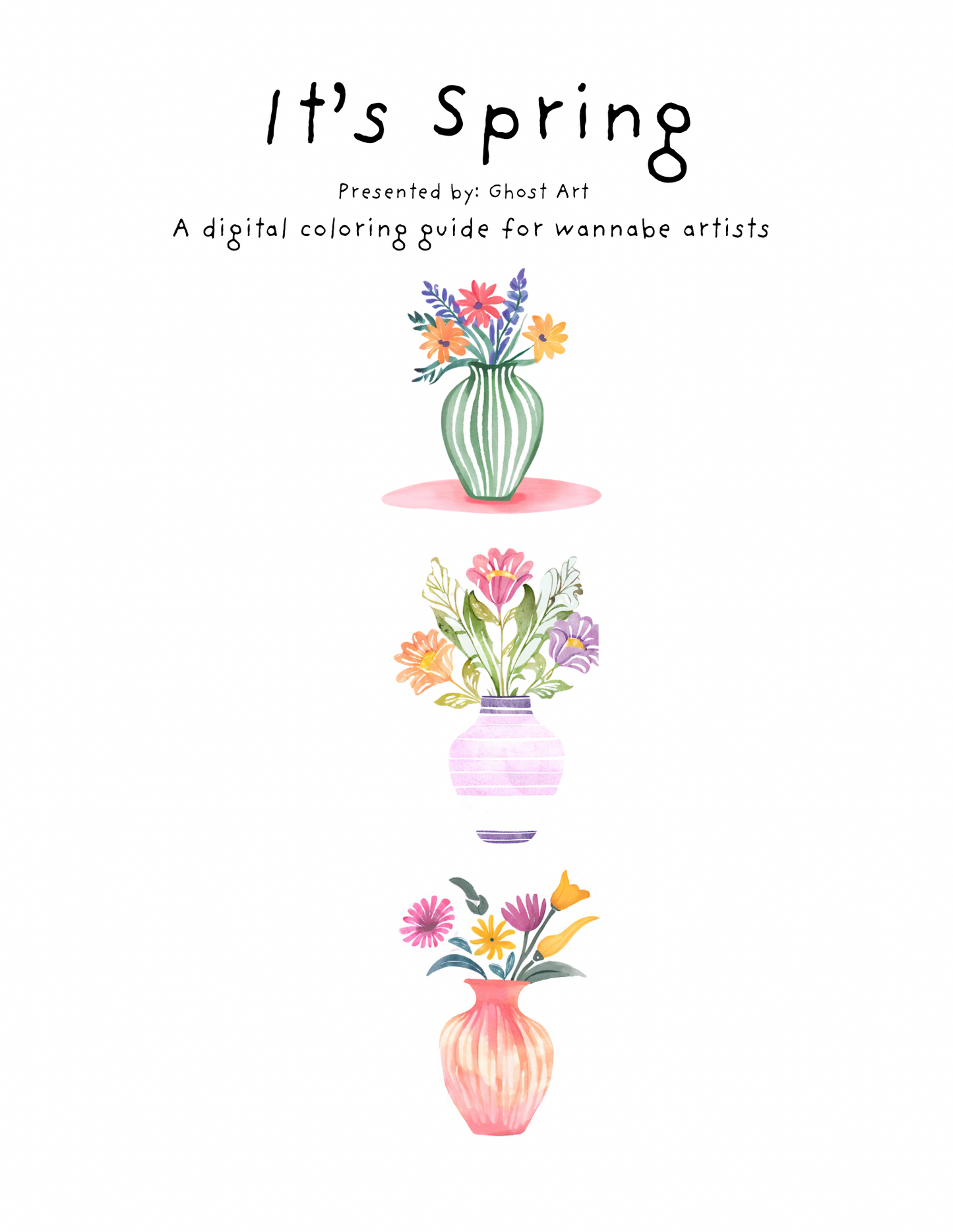 It's Spring: A Digital Coloring Guide