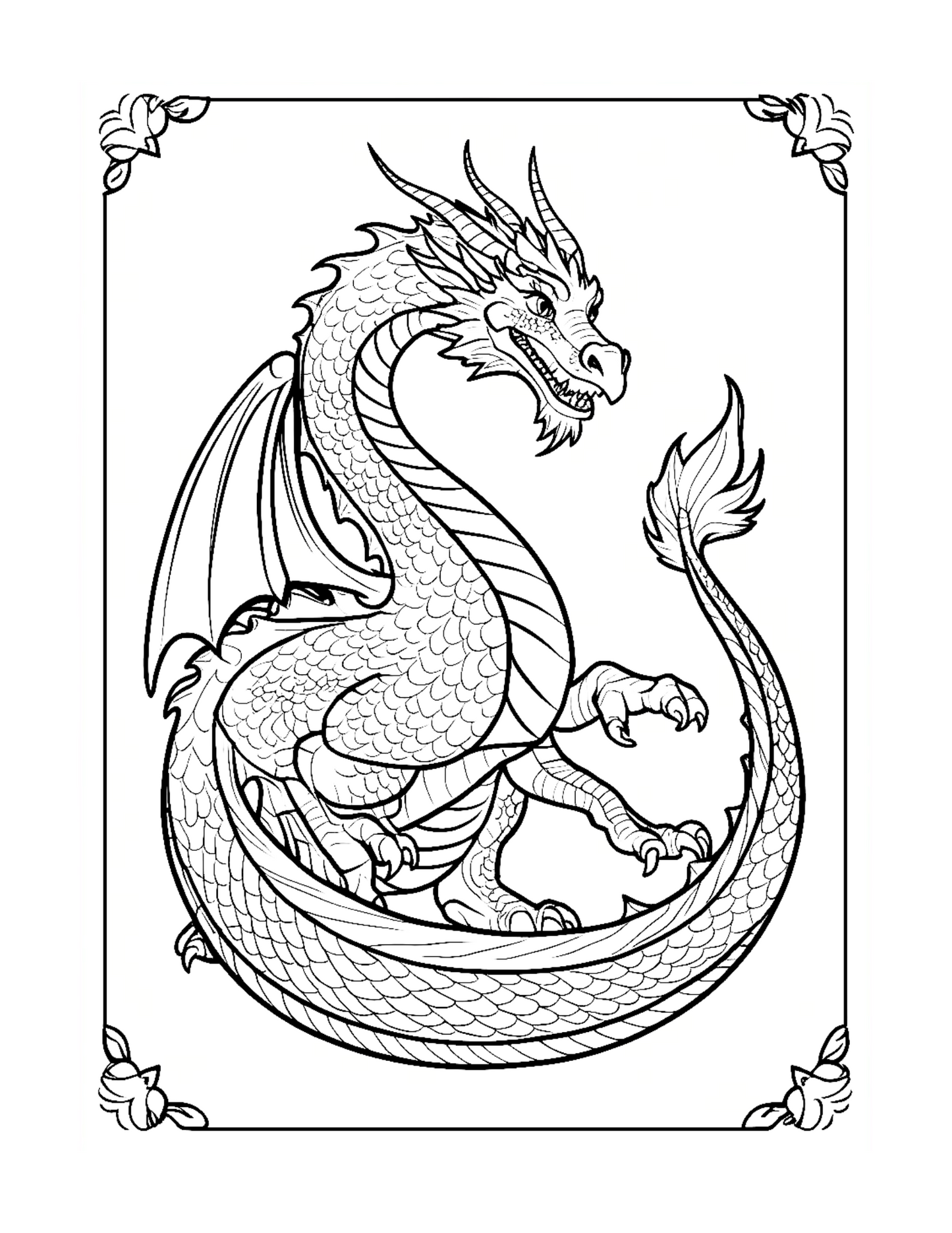 Fairies, Dragons, and Warlocks Oh My!: Coloring Guide